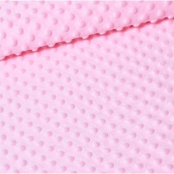 Tecido Minky Rosa Claro 4€19 Polar Pelúcia | Tissus Loup