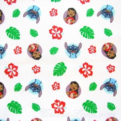 Tecido de Algodão Lilo e Stitch | Tecidos Lobo