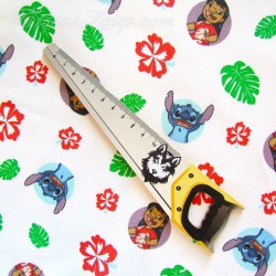 Tecido de Algodão Lilo e Stitch | Tecidos Lobo
