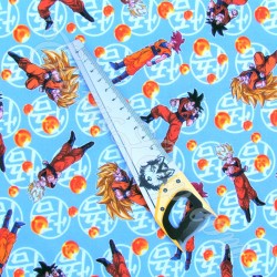 Tecido de Algodão Dragon Ball Z sinais | Tissus Loup