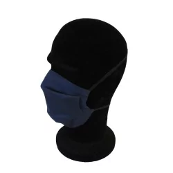 Máscara de proteção Azul Marinho dobrável reutilizável AFNOR | Tissus Loup