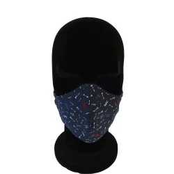 Máscara de proteção Jogo de Xadrez design moderno reutilizável AFNOR | Tissus Loup