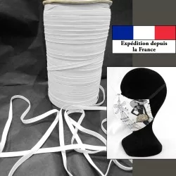 Elástico de Costura Branco 6mm | Tissus Loup