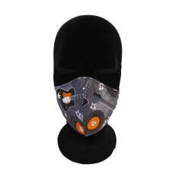 Máscara de proteção Rock & Roll design moderno reutilizável AFNOR | Tissus Loup