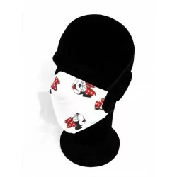 Máscara de proteção dobrável Minnie Mouse | Tissus Loup
