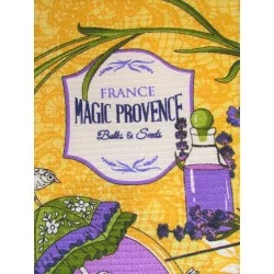 Conjunto de 3 Panos de Cozinha Provence Mágica | Tissus Loup