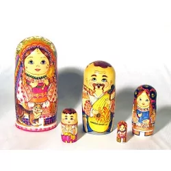 Boneca russa Família Matrioska