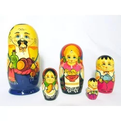 Boneca russa Família de...