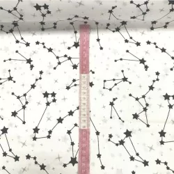 Tecido de Algodão Estrelas Constelações | Tissus Loup
