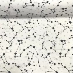 Tecido de Algodão Estrelas Constelações | Tissus Loup