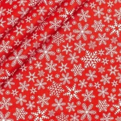 Tecido Floco de Neve - Natal | Tissus Loup