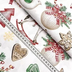 Tecido Algodão Natal Mágico | Tissus Loup