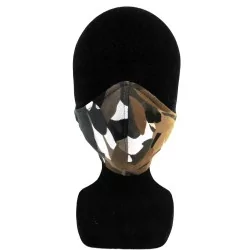 Máscara de proteção barreira camuflagem design moderno reutilizável AFNOR | Tissus Loup