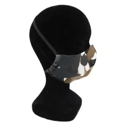 Máscara de proteção barreira camuflagem design moderno reutilizável AFNOR | Tissus Loup