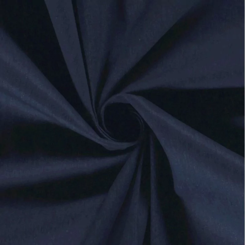 Tecido Jeans Denim pré-lavado azul marinho escuro | Tissus Loup