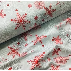 Tecido Natal Flocos de Neve | Tissus Loup