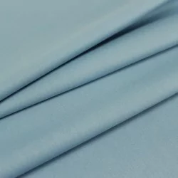 Tecido de algodão cor azul jeans | Tissus Loup