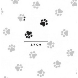 Tecido de Patas de Gato e Cão | Tecidos Lobo