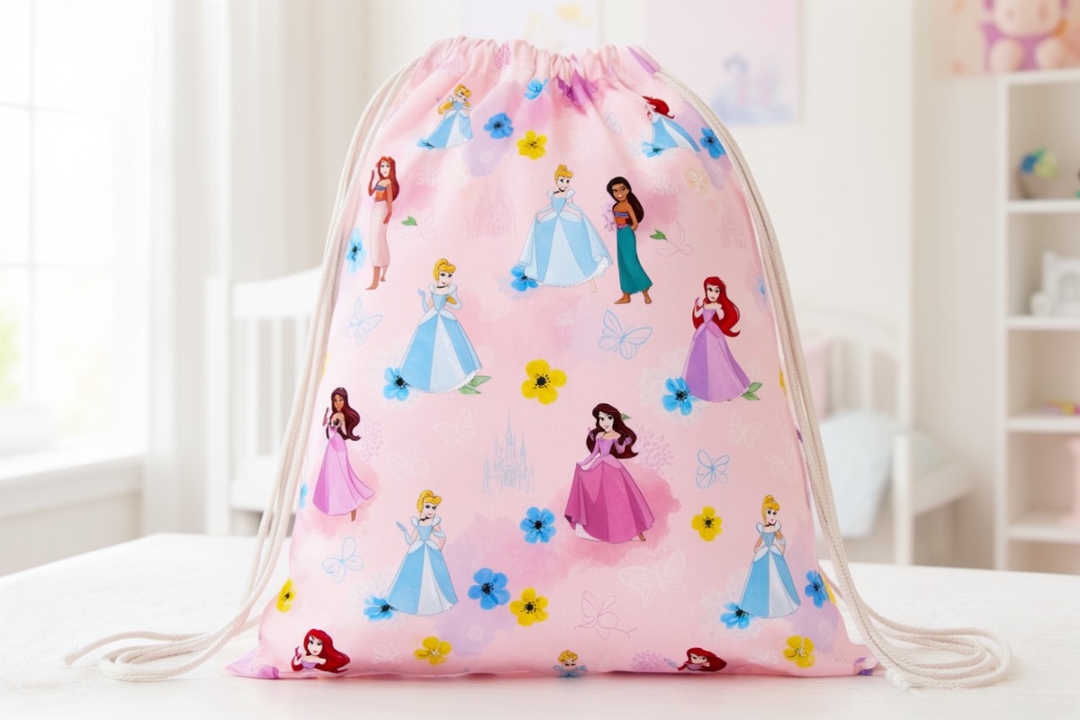 Princesas no quarto da sua pequena aventureira