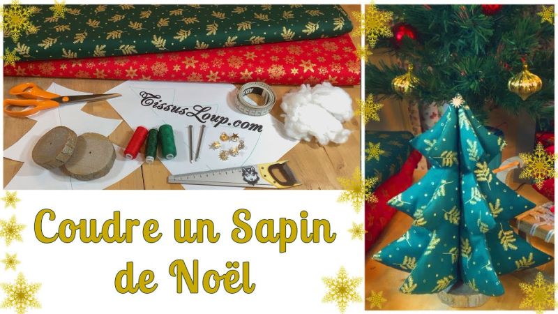 Tutorial de costura Árvore de Natal