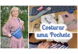 Tutorial costurar uma Pochette